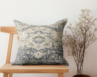 Cojín para sofá, almohada lavable, almohada suave, almohada étnica, almohada de suelo, almohada estampada, funda de cojín, almohada hecha a mano