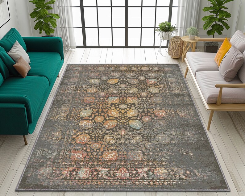 Turkish Runner Rug, Anatolian Rug, Art Decor Rug, Retro Runner Rug