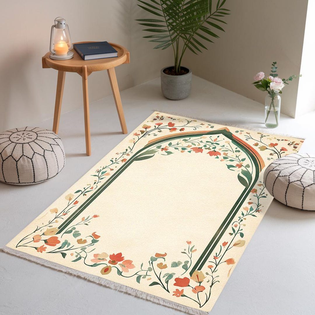 Luxury Thick Prayer Mat, Couple Prayer Rug, Ramadan Eid Gift for ...