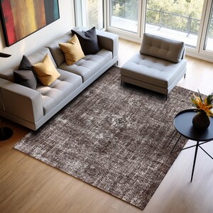 Distressed rug, Worn theme rug, Abstract rug, Guest room rug, Living room rug, Modern rug, Throw rug, Farmhouse rug, Area rug