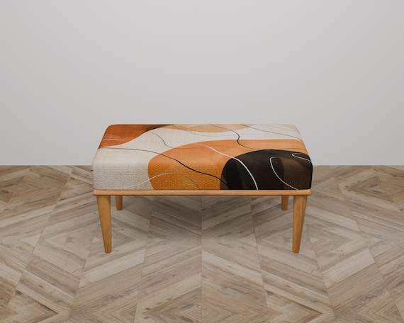 Ende der Bettbank, Vanity Table Bank, Pinao Bank, Meditation Bank, Mudroom Bank, Funiture Ottomane, Moderne Bank, Schuhbank, B-4