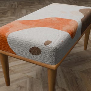 Ottoman organizer, Solid wood, Coffee table, Glamory bench, Shower bench, Wooden bench legs, Picnic bench, Planter bench, Dog bench, C-24