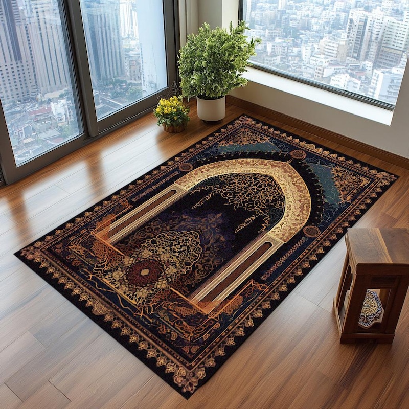 Prayer Rud Silk Prayer Rug Muslim - Etsy UK