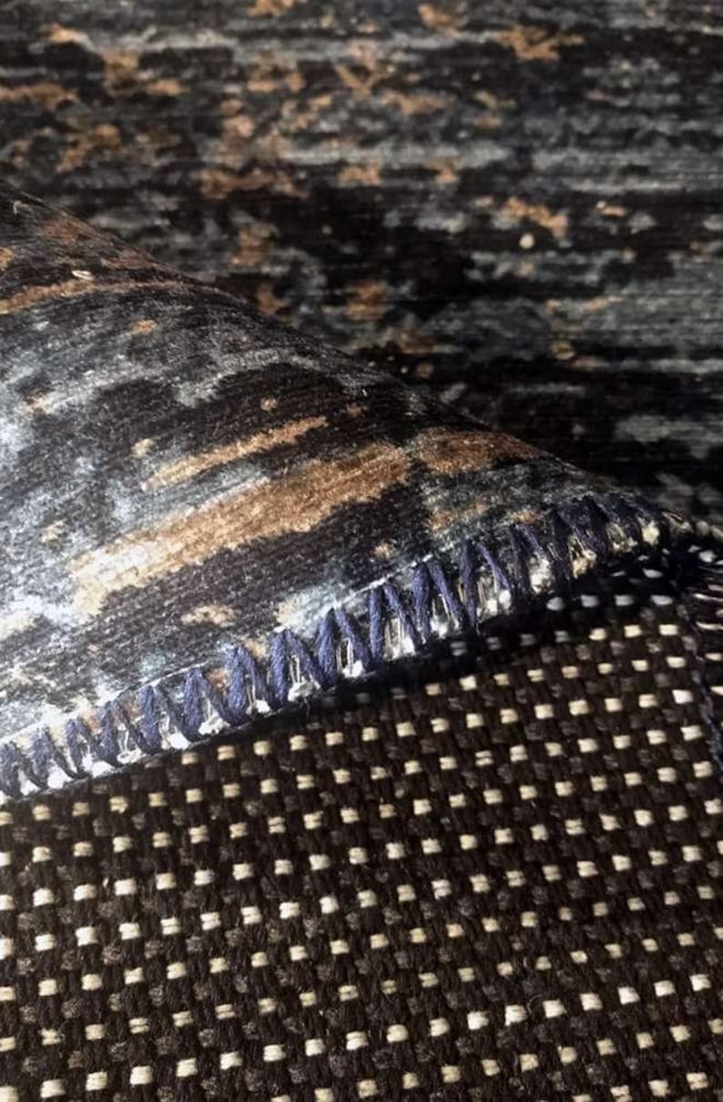 Kitchen Runner, Washable Rug, Green Rug, Familyroom Rug, Non Slip Rug