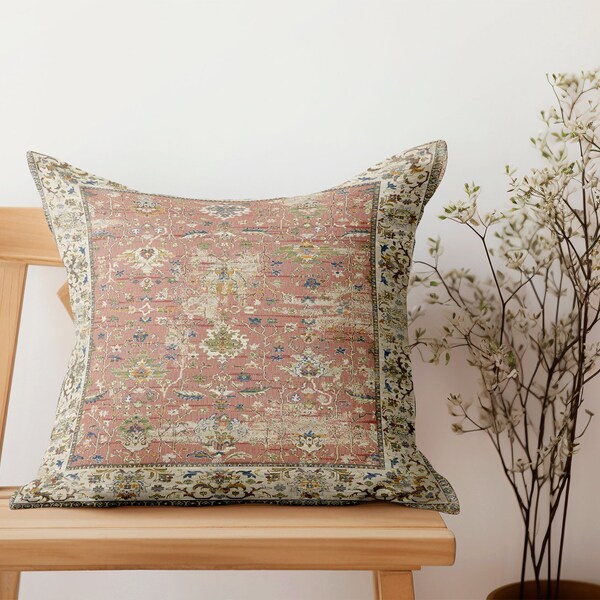 Boheme Floral Quilted Pillow main image 1