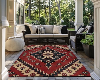 Tribal rug, Nomadic rug, Pet friendly rug, Farmhouse rug, Primitive rug, Neutral rug, Historical rug, Accents rug, Non slip area rug, H-839