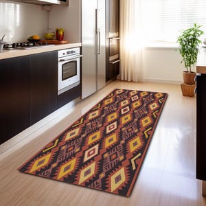 Fall Color Rug, Utility Area Rug, Landing Rug, Hallway Runner Rug ...