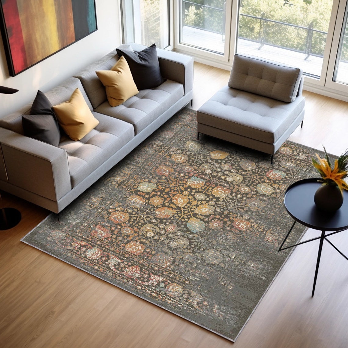 Turkish Runner Rug, Anatolian Rug, Art Decor Rug, Retro Runner Rug