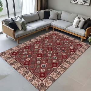 Oriental rug, Turkish rug, Area rug, Living room rug, Oushak rug, Boho decor rug, Hallway rug, Ethnic rug, Bedroom rug, Rustic rug