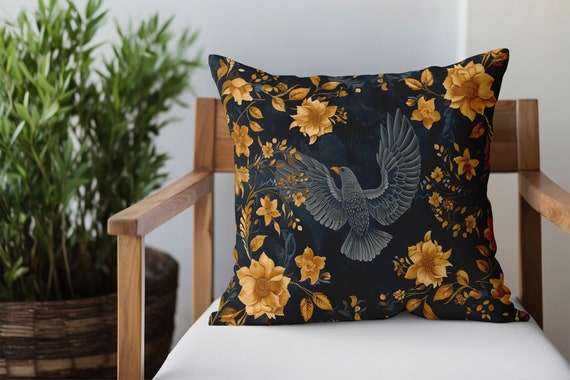 Pigeon Pillow Neon Pillow Yellow Cushion Throw Pillow Animal Design Pillow Lumbar Pillow 12x24 Pillow Cover Couch Pillow Pillow Case Etsy UK