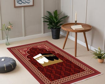 antislip prayer rug, amadan gift, prayer rug islamic, religious prayer rug,unique menorah prayer rug, ramadan eid gift for muslims