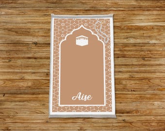 Special Design Rug, Umrah Rug, Travel Prayer Mat, Foldable Prayer Rug, Nonslip Prayer Rug, Muslim Prayer Rug, Islamic Mat, Personalized Rug