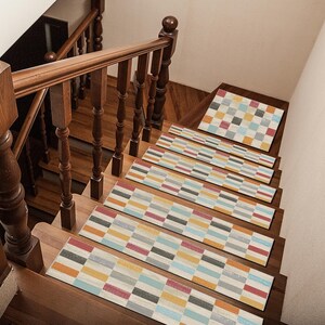 rainbow outdoor rug, antislip step rug, village house rug, chenille stair tread, oriental runner, bullnose stair tread, frontdoor runner