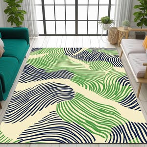 Bohemian rug, Premium art rug, Artistic home decoration, Utility area rug, Rustic rug, Striped rug, Saloon rug, Kitchen rug, Cozy rug