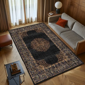 Turkish area rug, Living room rug, Bohemian rug, Oushak rug, Aztec rug, Turkey carpet, Nomadic rug, Bedroom rug, Boho rug, Hallway rug
