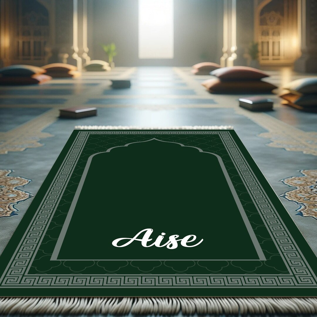 Handmade Prayer Rug, Mosque Janamaz, Turkish Sajadah, Washable Prayer ...