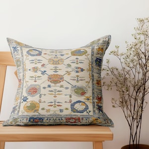 bohemian cushion cover, ethnic pillow, sofa pillow, colorful pillow, washable pillow, handmade cushion, kilim pillow, ethnic pillow, nomadic