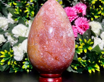 Large Fancy Jasper Egg – Crystal Healing Stone (225 MM)