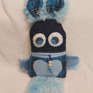Worry Eater Worry Friend Worry Monster Cuddle Friend Sorrow Monster Monster Friend (RIGHT ARM DEFECTIVE)