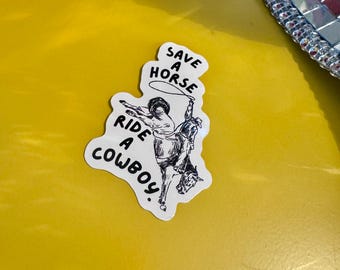 Adesivo In Vinile Per Finestrino Di Auto, Camion, Cavallo Da Cowboy