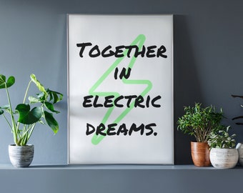 Together In Electric Dreams Etsy Together In Electric Dreams Etsy
