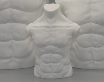 Men Bust | Naked man | Male body | torso | Fitness sculpture