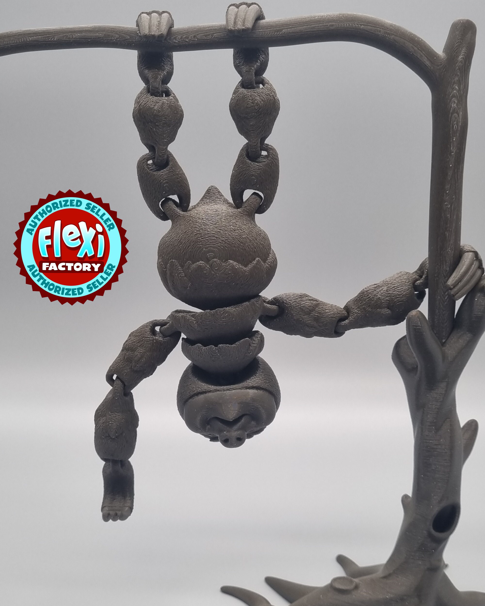 Flexi Factory Faultier Figur mit Baum 3D gedrucktes voll - Etsy.de