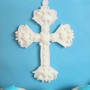 Fondant Santa Croce, Topper per torta, Commestibile