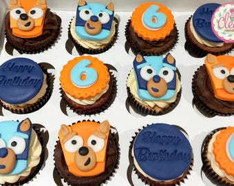Inoffizielle Charakter Cupcake Toppers