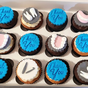 Dental/Tooth Cupcake Toppers