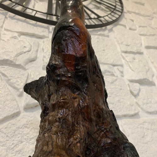 Wood sculpture, driftwood, baby elephant, worked wood, wooden furniture, hand carved. shops Drifting wood that changes