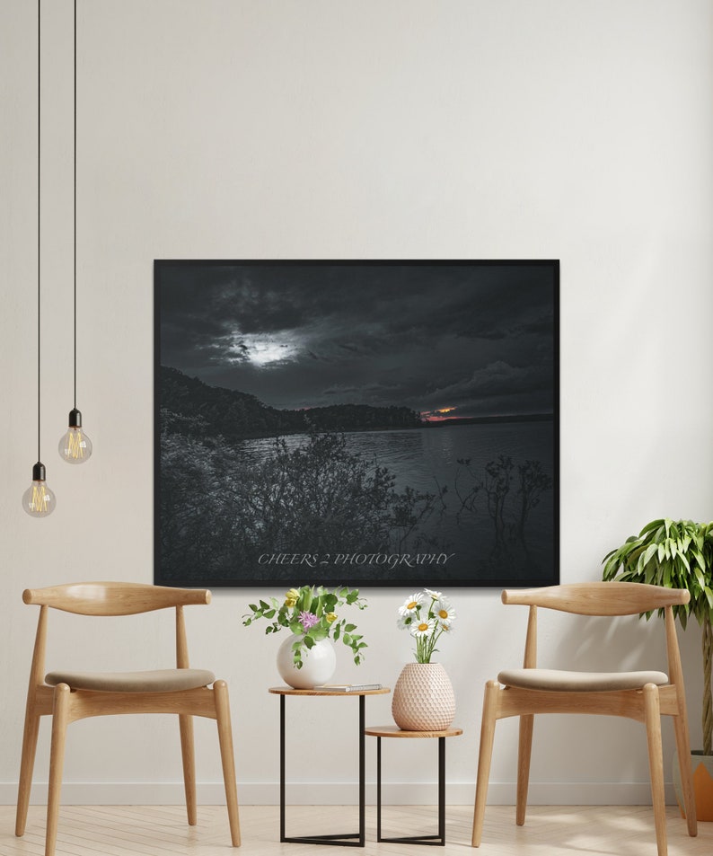 Stunning Dark Landscape Digital Wall Art, Professional Photography ...