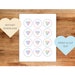 Printable Candy Sweet Heart Conversation Cupcake Toppers DIY Cake ...
