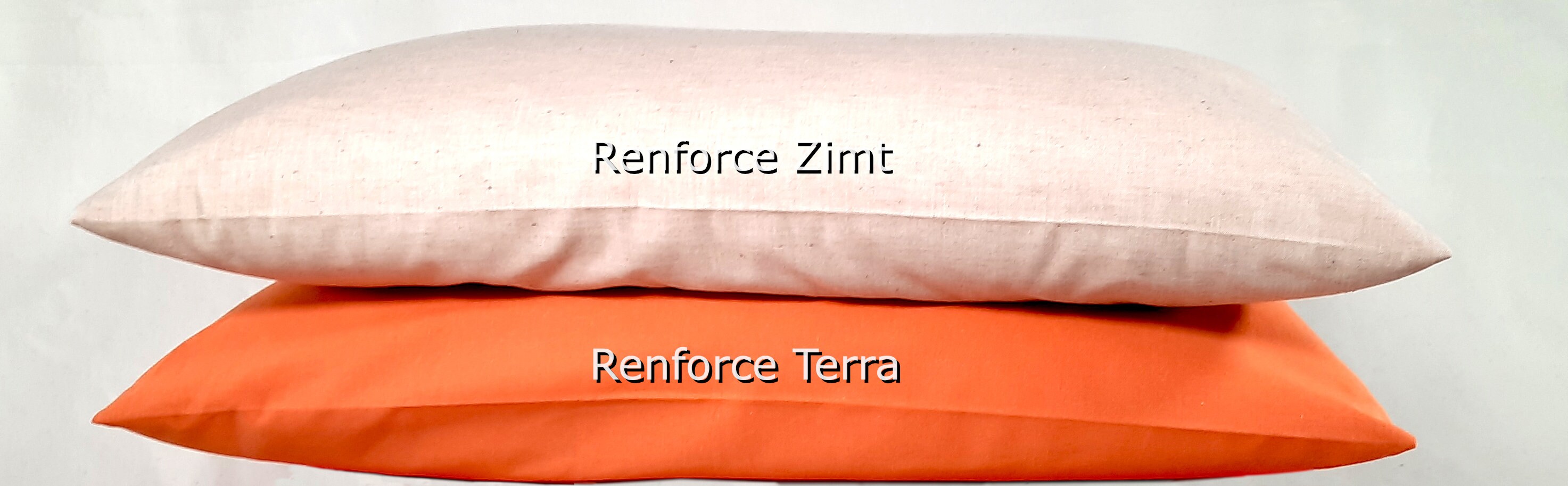 50 x 70 cm sleeping pillow covers made of organic cotton, in 3 colors, with ecological textile dyeing