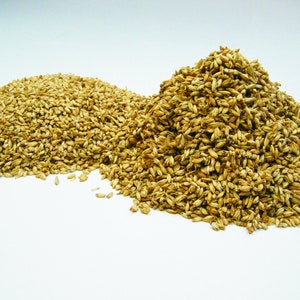 Bio-Dinkelspelzen mit Kautschuk 1-fach imprägniert, 500 g / 2 kg / 4 kg / 20kg, ca. 80g/ Liter