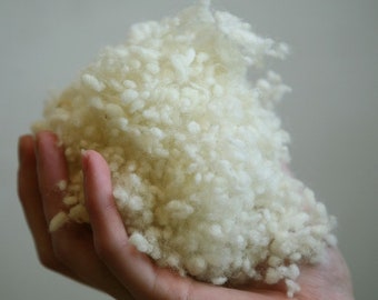 Wool balls from KbT, upholstery material for natural pillows, toys 1 kg / 2 kg
