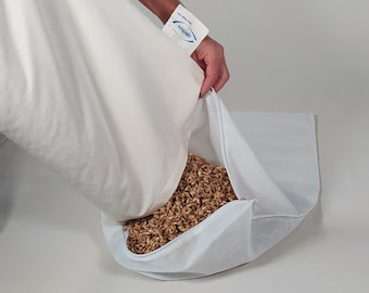 Special laundry net 80 x 50 cm For washing and drying speltex® Bio natural fillings