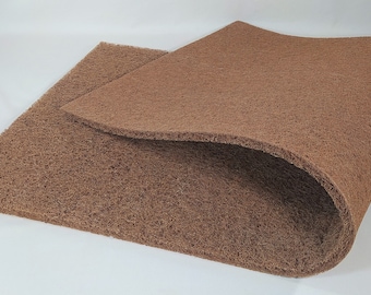 Coconut fiber mat 2.5 cm thick made of long-fiber coconut with 55% natural rubber content