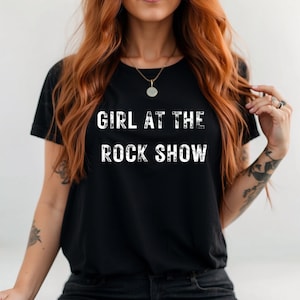 Girl At The Rock Show Blink 182 Shirt Rock Band Shirt Blink 182 Graphic Tee Music Tour 2024 Shirt Girl At The Rock Show Tee