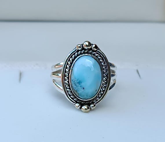 Anello Di Gioielli Meravigliosi Fatti A Mano In Argento Sterling - Foto 13