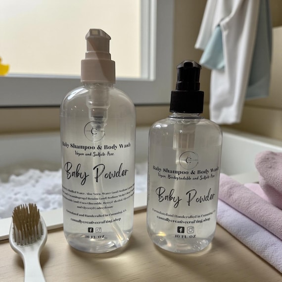 Baby Wash & Shampoo/Vegan/Plant-Based