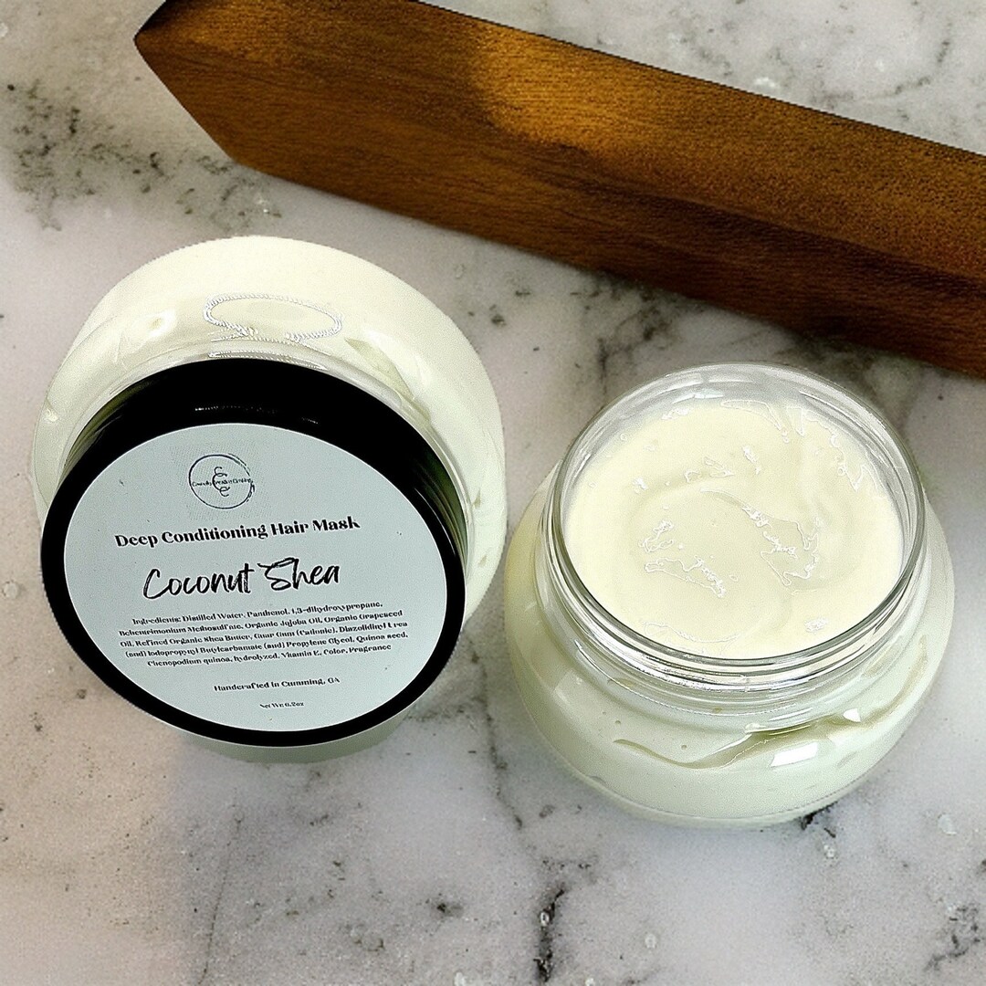 Deep Conditioning Hair Mask/deep Conditioner/damaged Hair/dry Hair Etsy