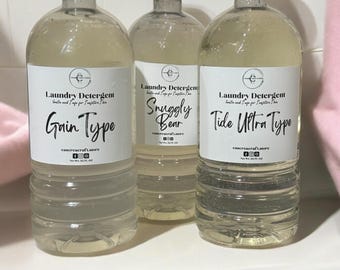 Concentrated Liquid Laundry Detergent: HE & Septic Friendly