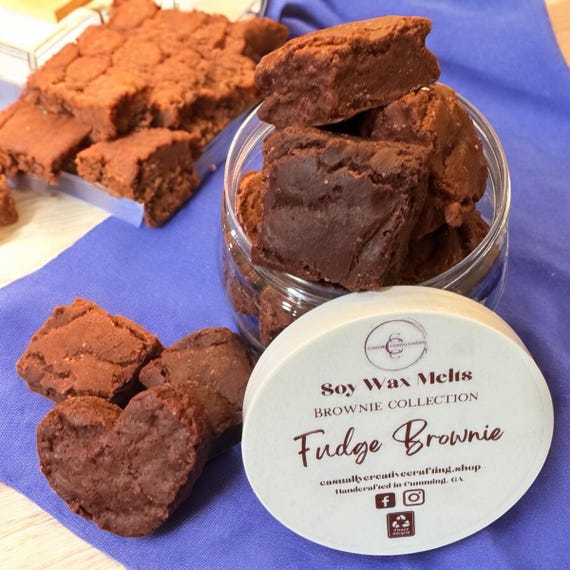 Fudge Brownie Soy Wax Melts: Realistic Bakery Scents