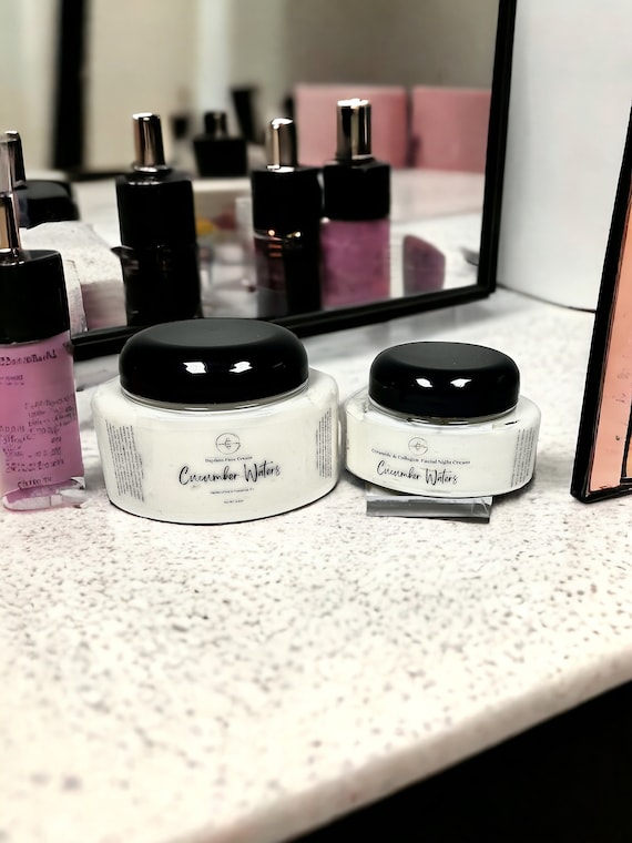 Daytime and Nighttime Ceramide Collagen face cream set