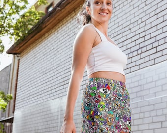 COReLew All-Over Print Unisex Athletic Shorts