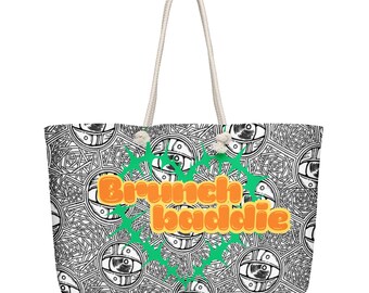 Brunch Baddie Oversized Weekender Bag
