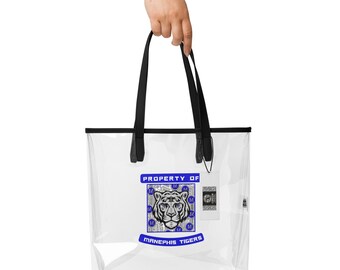 Memphis Tigers Clear Tote Bag by COReLew Design