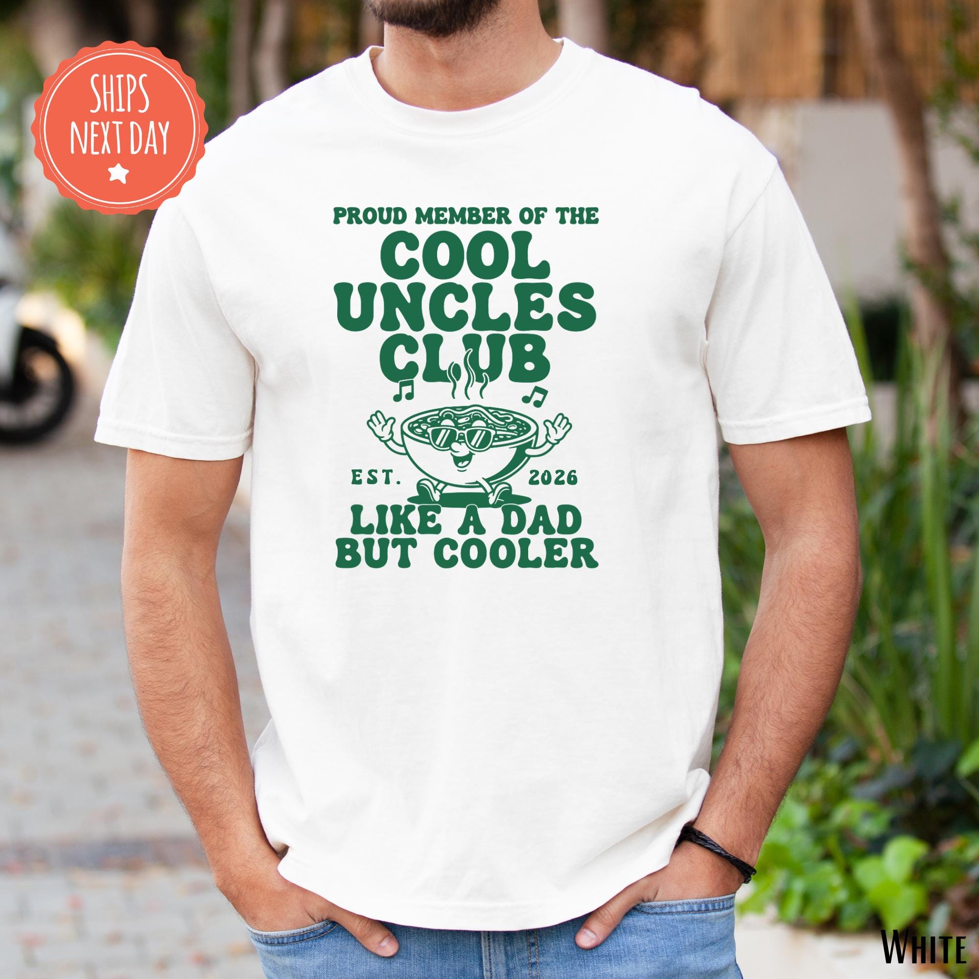 Personalized Cool Uncles Club Shirt, Custom Est New Uncle Gift ...