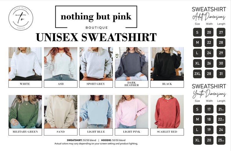 a women's sweater with different styles of sweaters